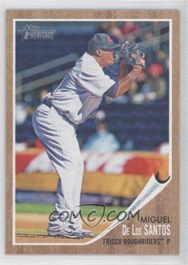 2011 Topps Heritage Minor League Edition - [Base] #99 - Miguel De Los Santos