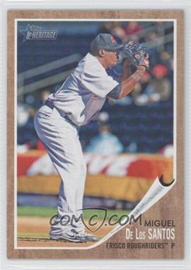 2011 Topps Heritage Minor League Edition - [Base] #99 - Miguel De Los Santos