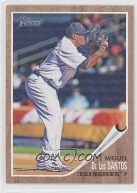 2011 Topps Heritage Minor League Edition - [Base] #99 - Miguel De Los Santos