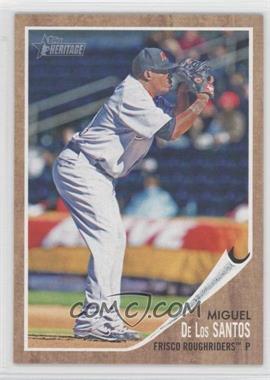 2011 Topps Heritage Minor League Edition - [Base] #99 - Miguel De Los Santos