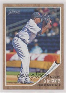 2011 Topps Heritage Minor League Edition - [Base] #99 - Miguel De Los Santos