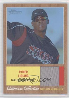 2011 Topps Heritage Minor League Edition - Clubhouse Collection Relics - Blue Tint #CCR-RL - Rymer Liriano /199