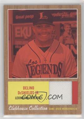 2011 Topps Heritage Minor League Edition - Clubhouse Collection Relics - Red Tint #CCR-DDS - Delino DeShields Jr. /99