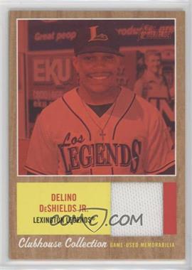 2011 Topps Heritage Minor League Edition - Clubhouse Collection Relics - Red Tint #CCR-DDS - Delino DeShields Jr. /99