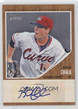 2011 Topps Heritage Minor League Edition - Real One Autographs #RA-BC - Brad Chalk /861