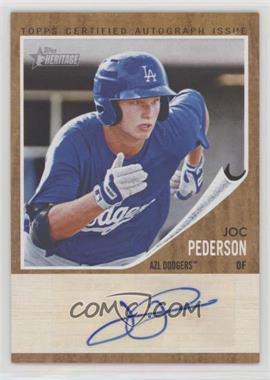 2011 Topps Heritage Minor League Edition - Real One Autographs #RA-JP - Joc Pederson /861