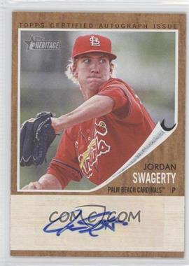 2011 Topps Heritage Minor League Edition - Real One Autographs #RA-JSW - Jordan Swaggerty /200