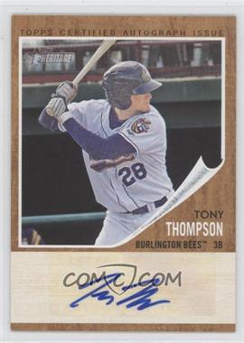 2011 Topps Heritage Minor League Edition - Real One Autographs #RA-TTH - Tony Thompson /861