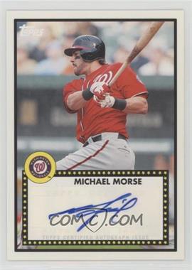 2011 Topps Lineage - 1952 Design Autographs #52A-MM - Mike Morse