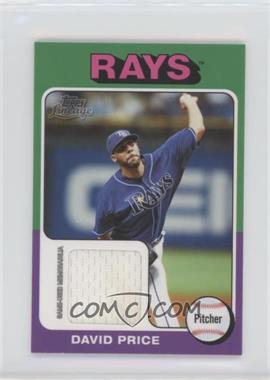 2011 Topps Lineage - [Base] - Mini 1975 Design Relics #75R-DP - David Price