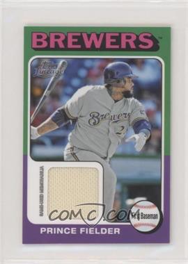 2011 Topps Lineage - [Base] - Mini 1975 Design Relics #75R-PF - Prince Fielder