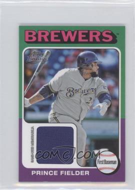 2011 Topps Lineage - [Base] - Mini 1975 Design Relics #75R-PF - Prince Fielder