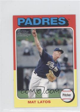 2011 Topps Lineage - [Base] - Mini 1975 Design #109 - Mat Latos