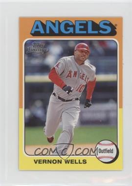 2011 Topps Lineage - [Base] - Mini 1975 Design #128 - Vernon Wells