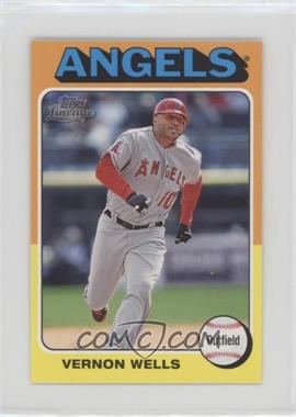 2011 Topps Lineage - [Base] - Mini 1975 Design #128 - Vernon Wells