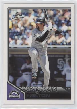 2011 Topps Lineage - [Base] #118 - Todd Helton