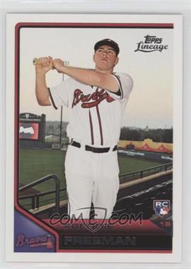 2011 Topps Lineage - [Base] #146 - Freddie Freeman