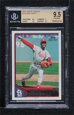 2011 Topps Lineage - [Base] #155 - Bob Gibson [BGS 9.5 GEM MINT]