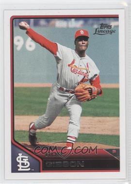 2011 Topps Lineage - [Base] #155 - Bob Gibson