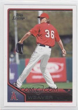 2011 Topps Lineage - [Base] #163 - Jered Weaver