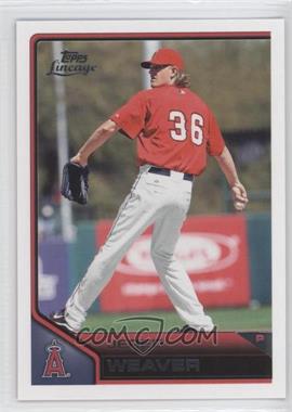 2011 Topps Lineage - [Base] #163 - Jered Weaver