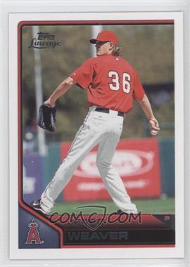 2011 Topps Lineage - [Base] #163 - Jered Weaver