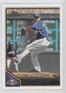 2011 Topps Lineage - [Base] #166 - Yovani Gallardo