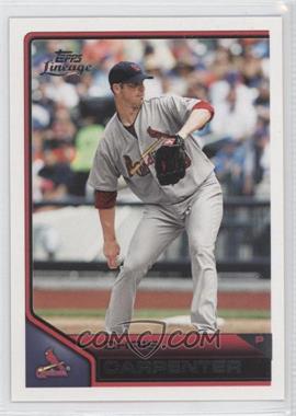 2011 Topps Lineage - [Base] #38 - Chris Carpenter