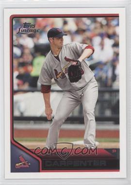 2011 Topps Lineage - [Base] #38 - Chris Carpenter