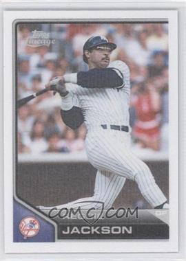 2011 Topps Lineage - Cloth Stickers #TCS18 - Reggie Jackson