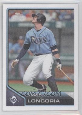 2011 Topps Lineage - Cloth Stickers #TCS28 - Evan Longoria