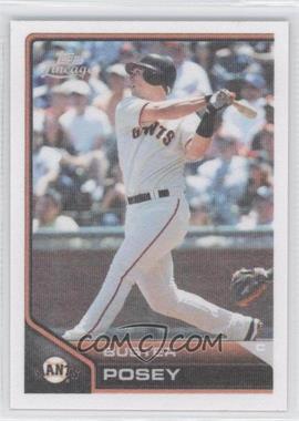 2011 Topps Lineage - Cloth Stickers #TCS3 - Buster Posey