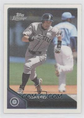 2011 Topps Lineage - Cloth Stickers #TCS36 - Ichiro Suzuki