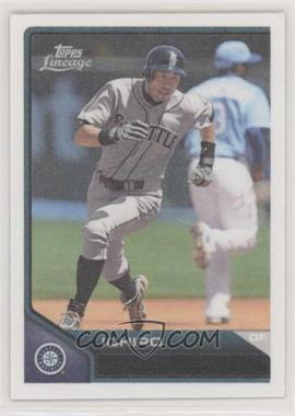 2011 Topps Lineage - Cloth Stickers #TCS36 - Ichiro Suzuki