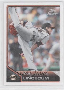 2011 Topps Lineage - Cloth Stickers #TCS40 - Tim Lincecum