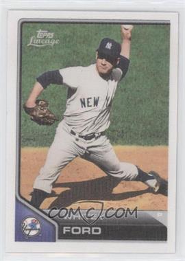 2011 Topps Lineage - Cloth Stickers #TCS7 - Whitey Ford