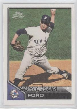 2011 Topps Lineage - Cloth Stickers #TCS7 - Whitey Ford