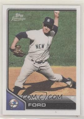 2011 Topps Lineage - Cloth Stickers #TCS7 - Whitey Ford