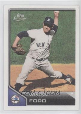 2011 Topps Lineage - Cloth Stickers #TCS7 - Whitey Ford