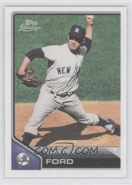 2011 Topps Lineage - Cloth Stickers #TCS7 - Whitey Ford