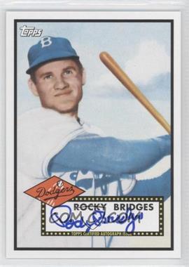 2011 Topps Lineage - Reprint Autographs #RA-RB - Rocky Bridges