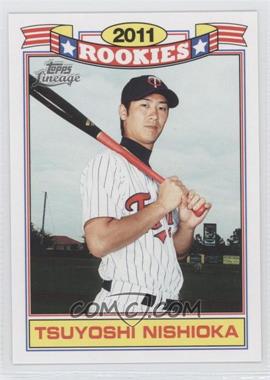 2011 Topps Lineage - Rookies #14 - Tsuyoshi Nishioka