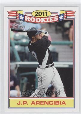 2011 Topps Lineage - Rookies #18 - J.P. Arencibia