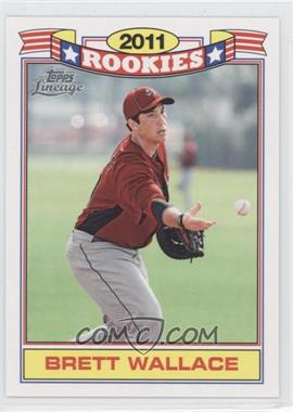 2011 Topps Lineage - Rookies #20 - Brett Wallace