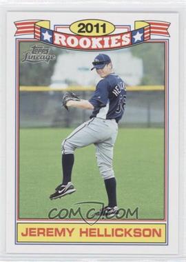 2011 Topps Lineage - Rookies #5 - Jeremy Hellickson