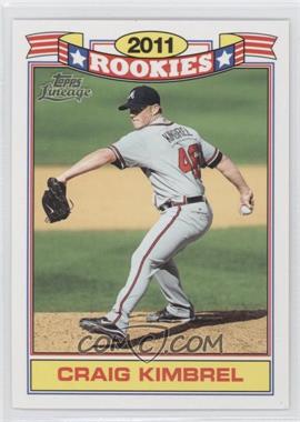 2011 Topps Lineage - Rookies #8 - Craig Kimbrel