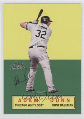 2011 Topps Lineage - Stand Ups #_ADDU - Adam Dunn