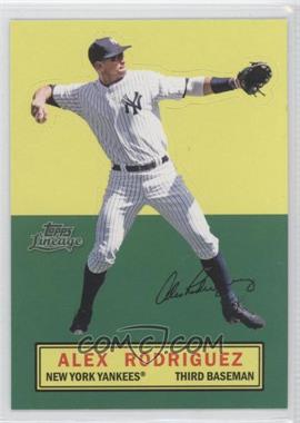 2011 Topps Lineage - Stand Ups #_ALRO - Alex Rodriguez