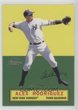 2011 Topps Lineage - Stand Ups #_ALRO - Alex Rodriguez [EX to NM]