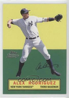 2011 Topps Lineage - Stand Ups #_ALRO - Alex Rodriguez